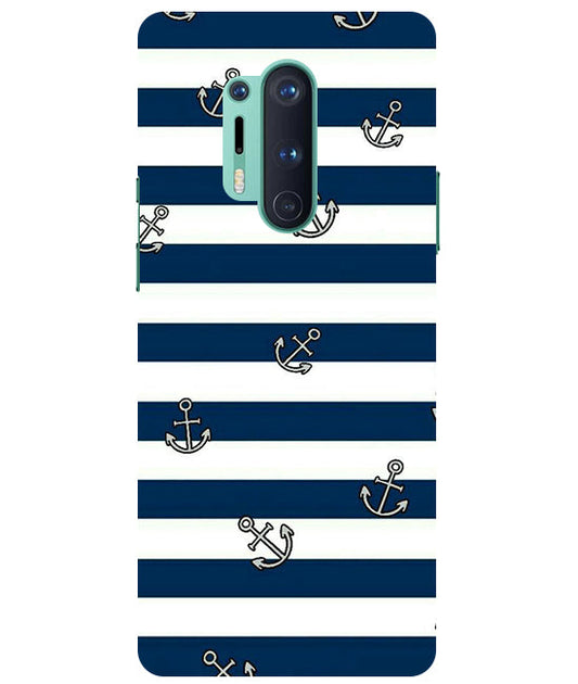 Stripes Patter Back Cover For  OnePlus 8 Pro