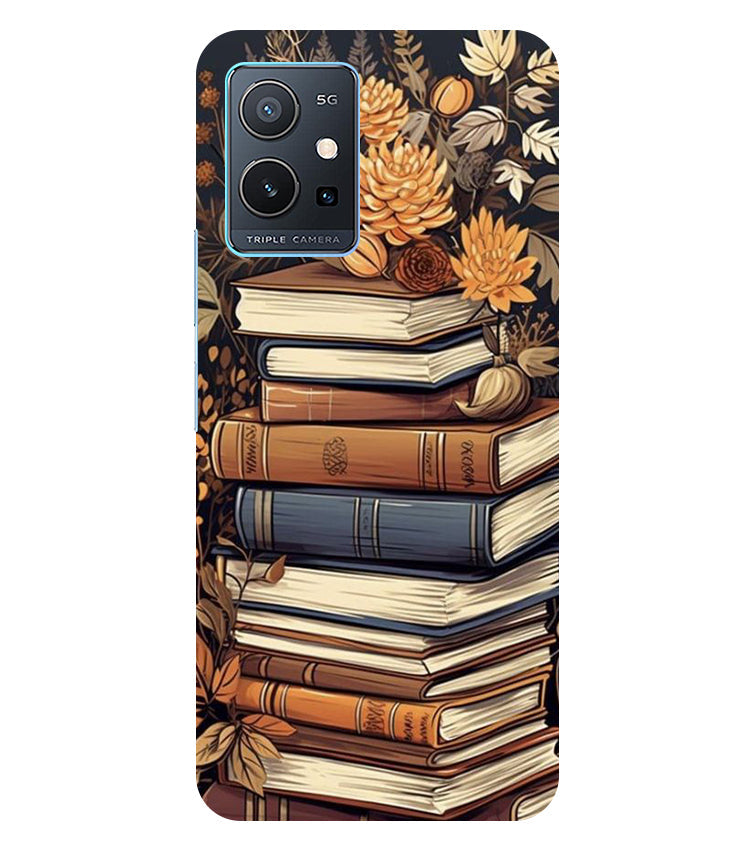 Pattern Creations Learning Book Back Cover For Vivo T1 5G/Vivo Y75 5G/iQOO Z6 5G