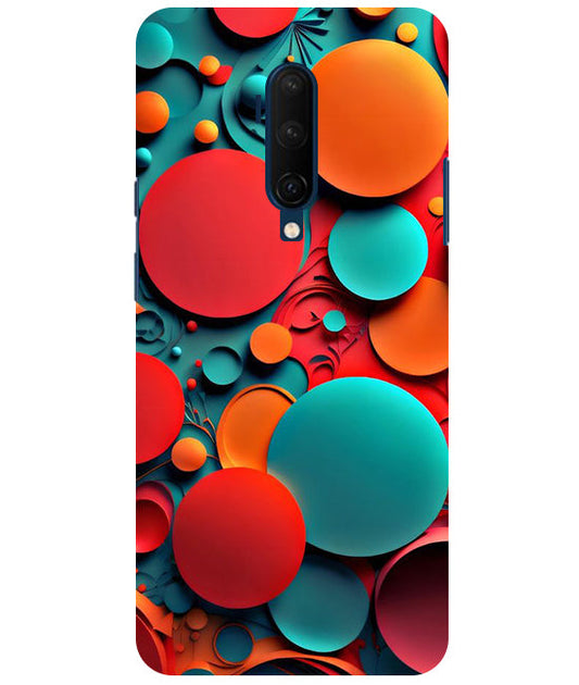 Colorful Back Cover For  OnePlus 7T Pro