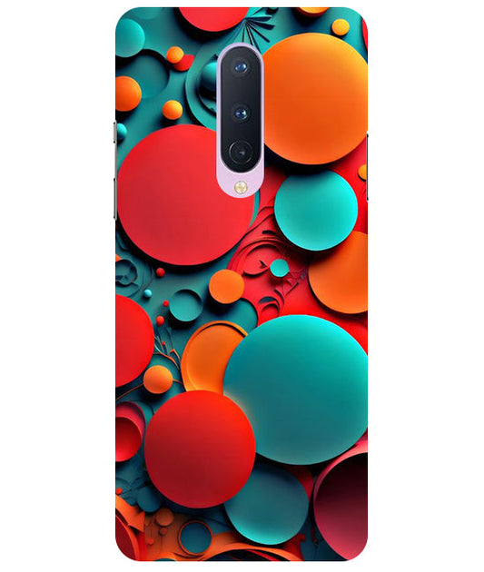 Colorful Back Cover For  OnePlus 8