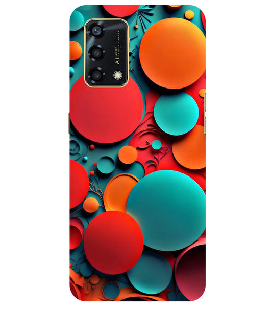 Colorful Back Cover For  Oppo F19