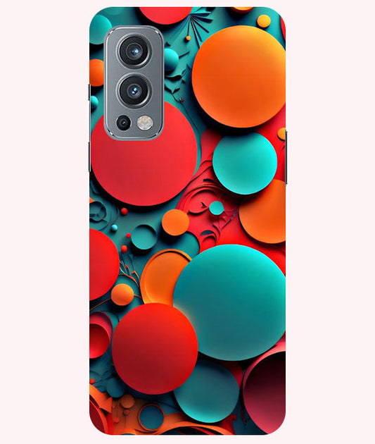 Colorful Back Cover For  OnePlus Nord 2 5G