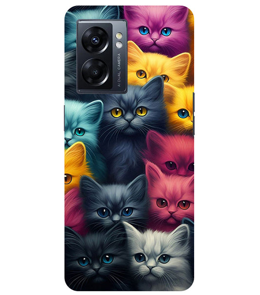 Cat Back Cover For  Oppo K10 5G