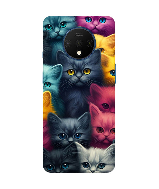 Cat Back Cover For  OnePlus 7T