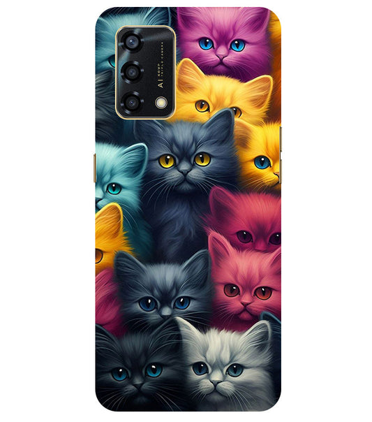 Cat Back Cover For  Oppo F19