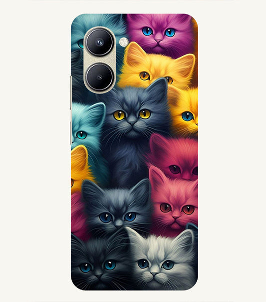 Cat Back Cover For  Realme C33