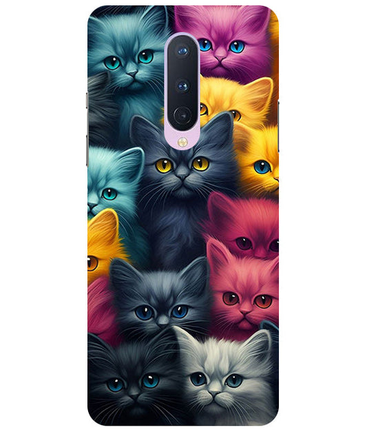 Cat Back Cover For  OnePlus 8
