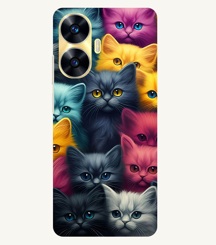 Cat Back Cover For  Realme C55/N55