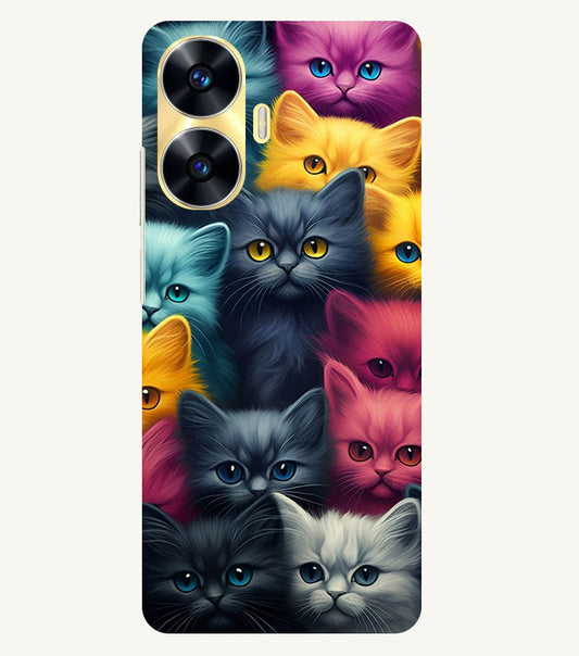 Cat Back Cover For  Realme C55/Realme N55