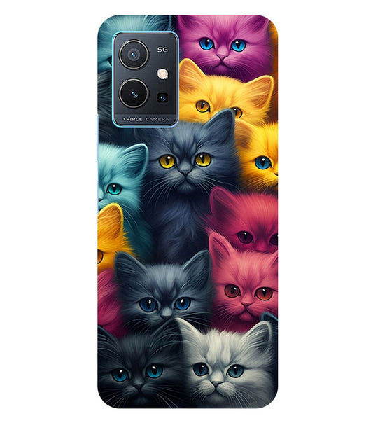 Cat Back Cover For  iQOO Z6 5G