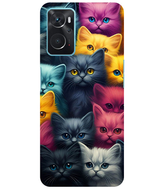 Cat Back Cover For  Oppo K10 4G/Realme 9i 4G/Oppo A96