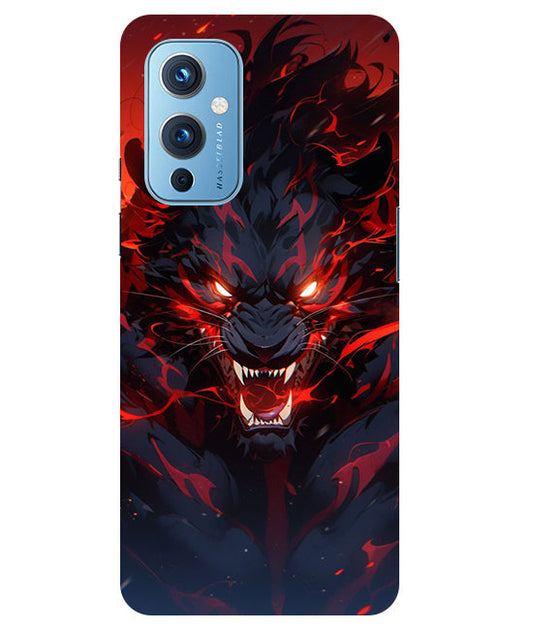 Angry Lion Back Cover For  OnePlus 9