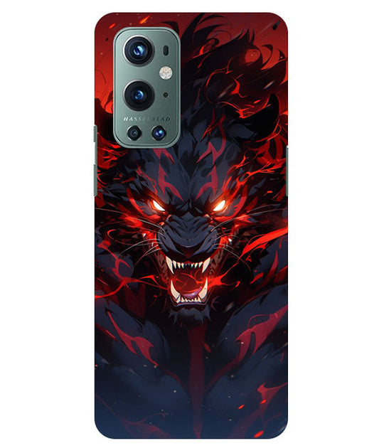 Angry Lion Back Cover For  OnePlus 9 Pro