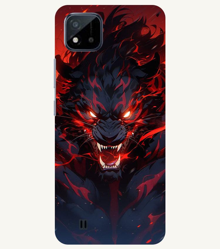 Angry Lion Back Cover For  Realme C11 2021,C20