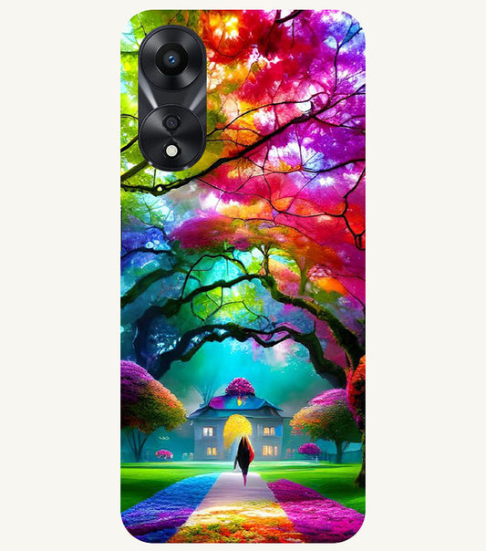 Love Art Back Cover For  Oppo A78 5G