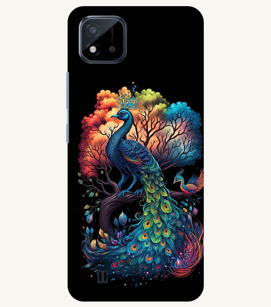 Peacock Back Cover For  Realme C11 2021,C20