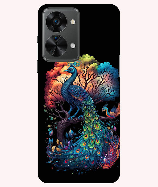 Peacock Back Cover For  OnePlus Nord 2T 5G