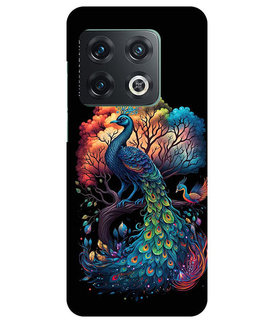 Peacock Back Cover For  OnePlus 10 Pro 5G