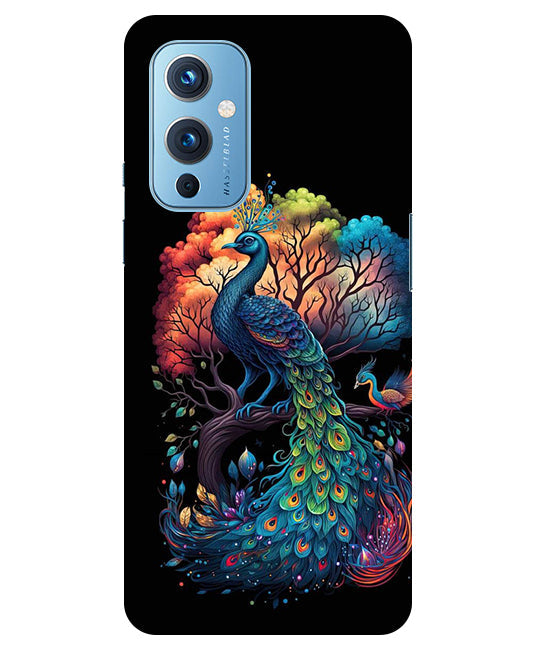 Peacock Back Cover For  OnePlus 9