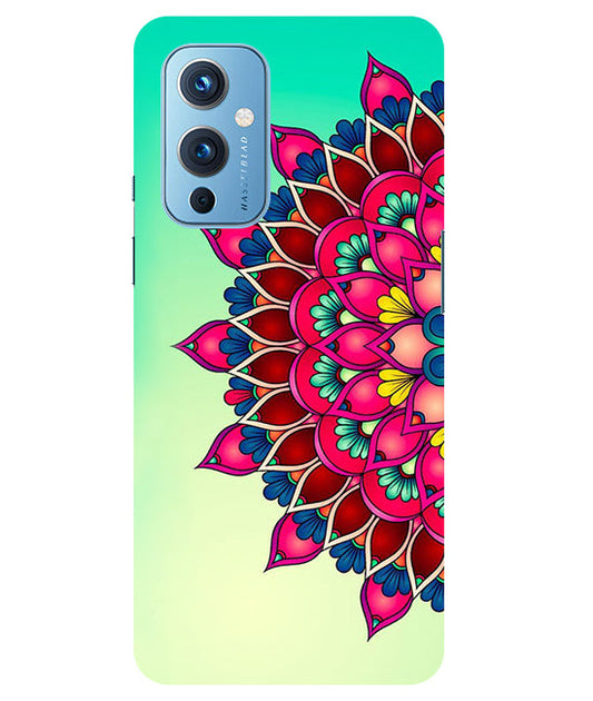 Colorful Mandala Back Cover For  OnePlus 9