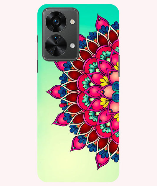 Colorful Mandala Back Cover For  OnePlus Nord 2T 5G