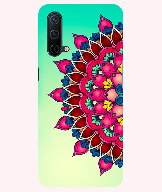 Colorful Mandala Back Cover For  OnePlus Nord CE 5G