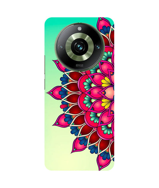 Colorful Mandala Back Cover For  Realme 12 5G