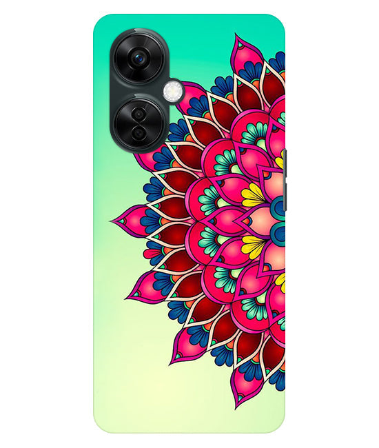 Colorful Mandala Back Cover For  OnePlus Nord CE 3 Lite 5G