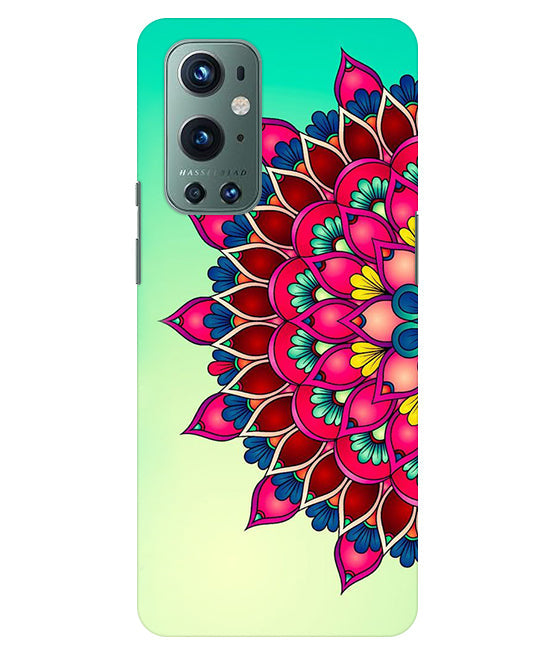 Colorful Mandala Back Cover For  OnePlus 9 Pro