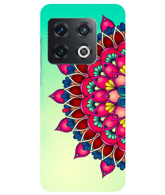 Colorful Mandala Back Cover For  OnePlus 10 Pro 5G