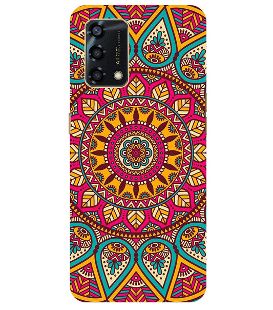 mandala Back Cover For  Oppo F19