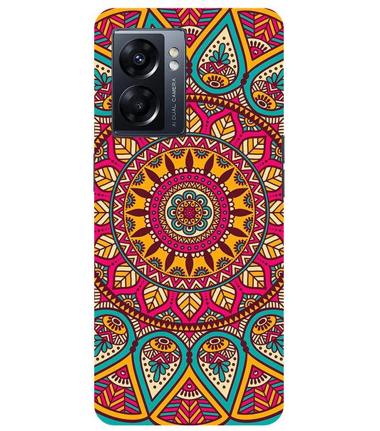 mandala Back Cover For  Oppo K10 5G