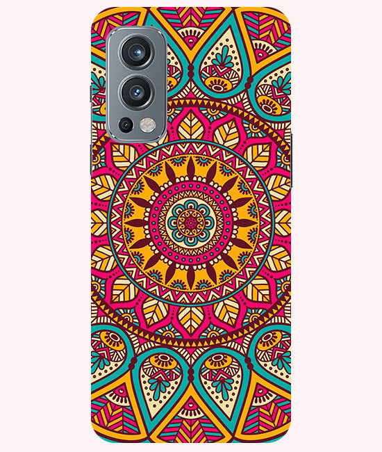 mandala Back Cover For  OnePlus Nord 2 5G