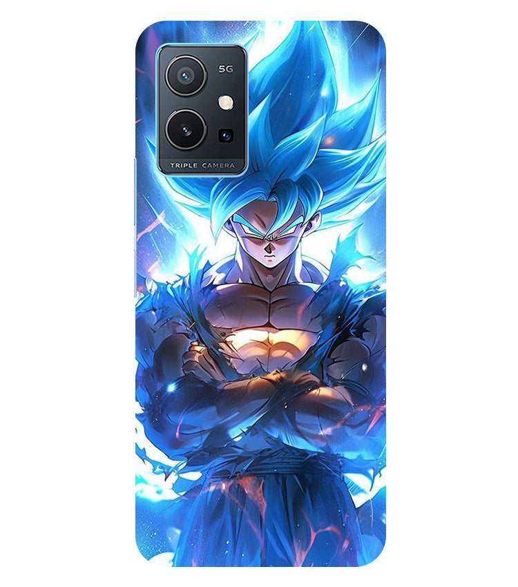 Pattern Creations Goku 1 Back Cover For Vivo T1 5G/Vivo Y75 5G/iQOO Z6 5G