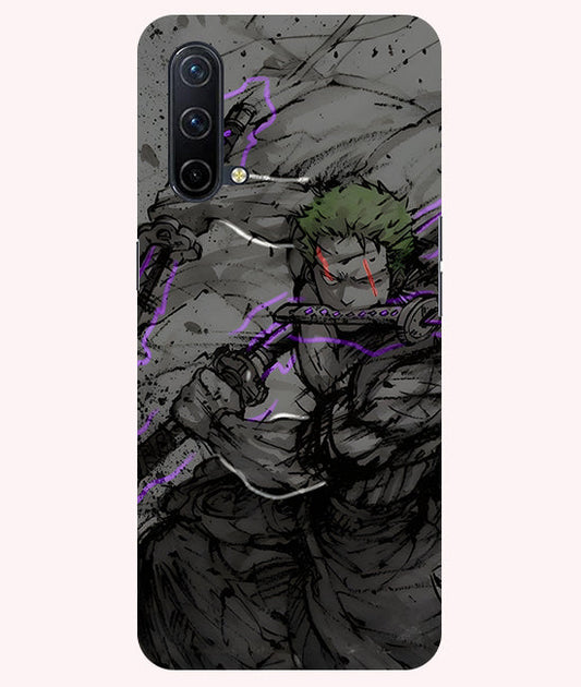 Zoro Three Sword Style Phone Case For  OnePlus Nord CE 5G