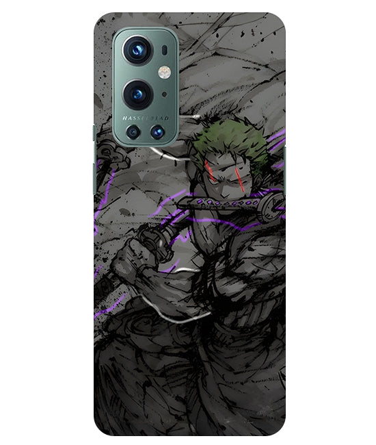 Zoro Three Sword Style Phone Case For  OnePlus 9 Pro