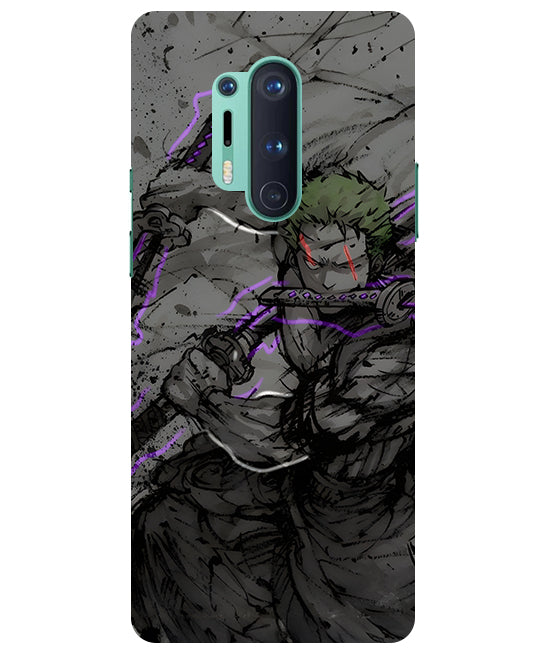 Zoro Three Sword Style Phone Case For  OnePlus 8 Pro