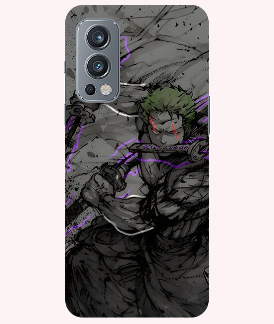 Zoro Three Sword Style Phone Case For  OnePlus Nord 2 5G