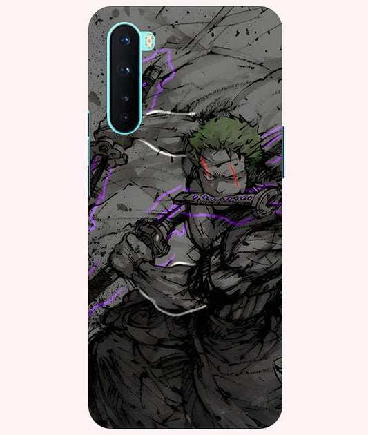 Zoro Three Sword Style Phone Case For  OnePlus Nord