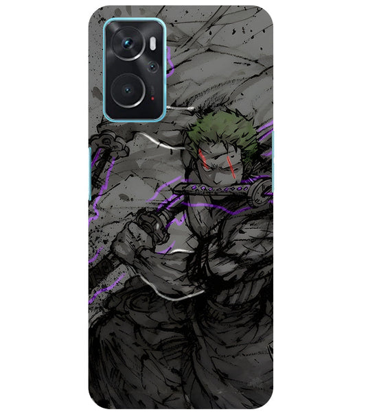 Zoro Three Sword Style Phone Case For  Oppo K10 4G/Realme 9i 4G/Oppo A96