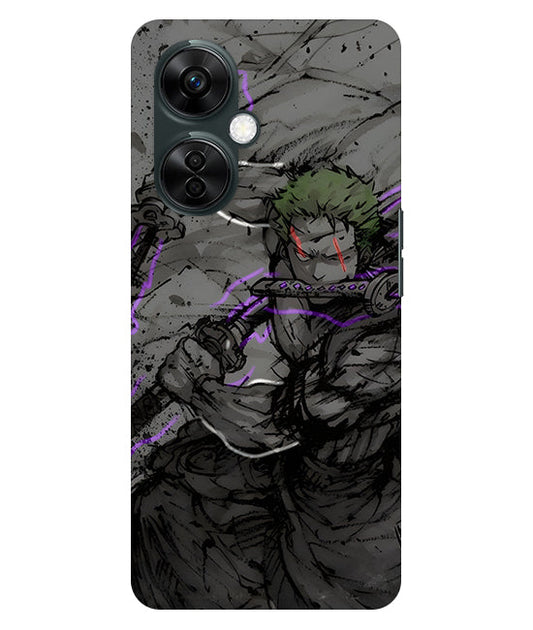 Zoro Three Sword Style Phone Case For  OnePlus Nord CE 3 Lite 5G