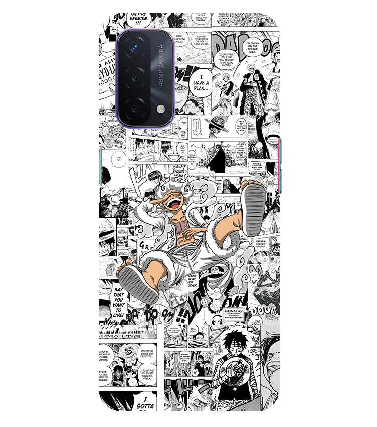 Luffy Manga Phone Case Oppo A74 5G