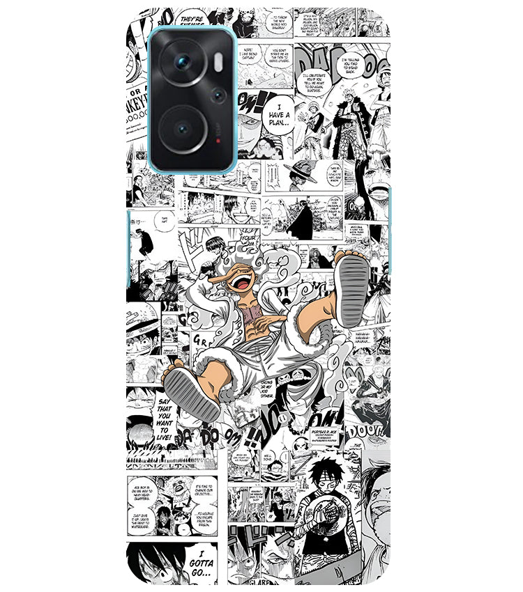 Luffy Manga Phone Case Oppo K10 4G/Realme 9i 4G/Oppo A96