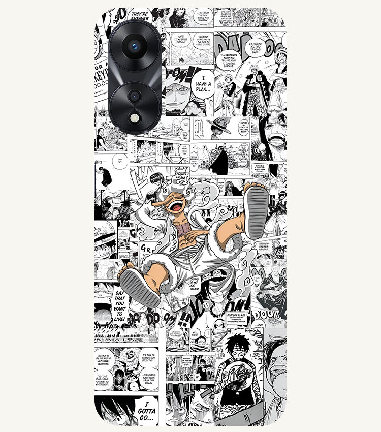 Luffy Manga Phone Case Oppo A78 5G