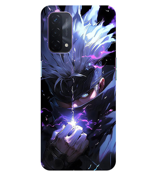 Satoru Gojo Purple Phone Case For  Oppo A74 5G