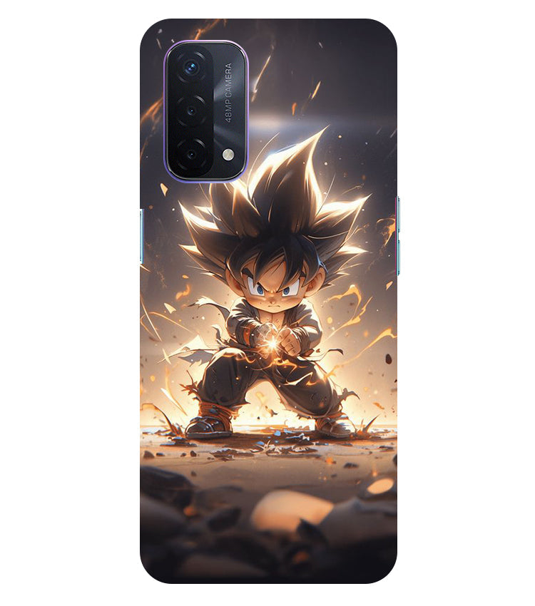 Son Goku Back Cover For  Oppo A74 5G