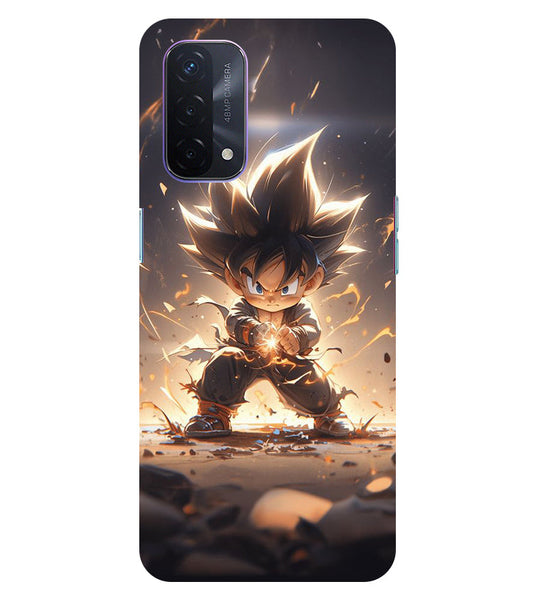 Son Goku Back Cover For  Oppo A74 5G