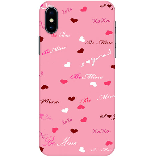 Be Mine Back Cover For  Apple Iphone X