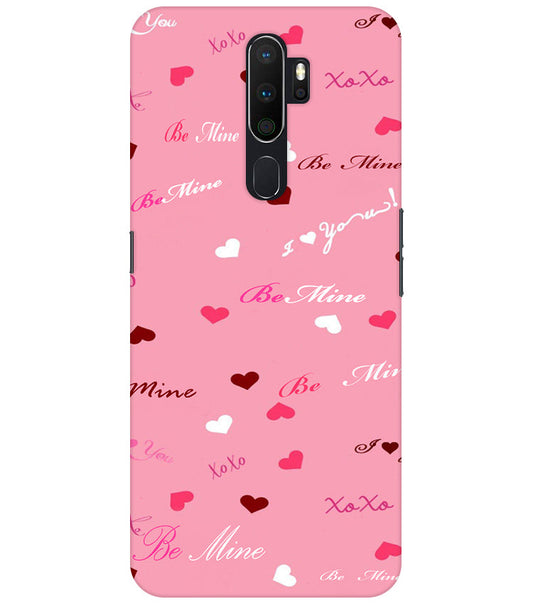 Be Mine Back Cover For  Oppo A5 2020