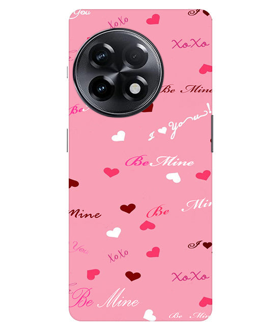 Be Mine Back Cover For  Oneplus 11R 5G